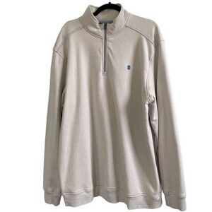 IZOD Big & Tall 1/4 Zip Long Sleeve
Advantage Sweater Sweatshirt Size XLT